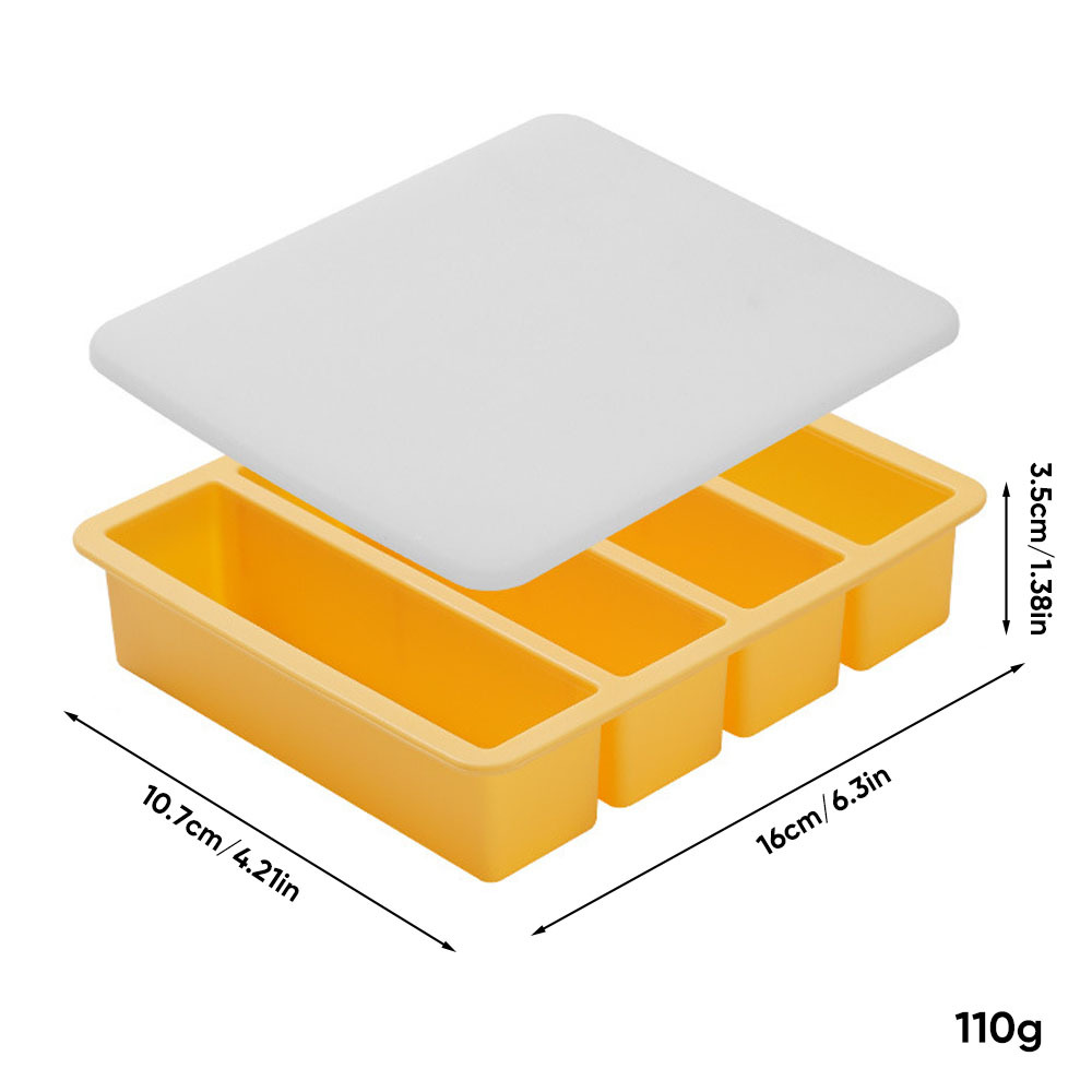 Silicone Ice Tray - Yellow