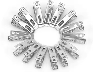 Chất lượng cao đa mục đích thép không gỉ mùa xuân Clip quần áo chốt pins - Product Image 1