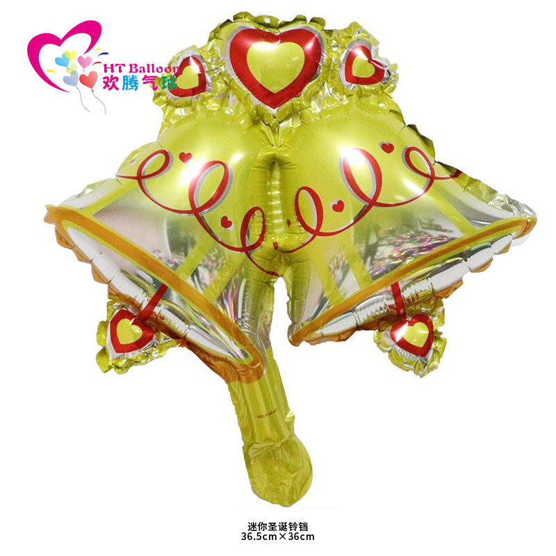 ระฆังคริสต์มาสขนาดเล็ก (ประมาณ50/ถุง)