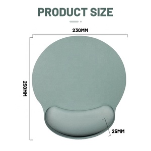 Green Solid Color Cartoon Silicone Gamer Anti-Slip Rubber Gaming <strong>Mouse</strong> Pad Memory Foam <strong>Mouse</strong> Pad <strong>Computer</strong> Accessories for Office - Product Image 5