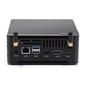 HYSTOU süper Mini bilgisayar Intel Core i7-8565U MSATA M.2 2DDR4 tipi C Win 10/11 masaüstü 4k çift ekran ofis PC M2 - Product Image 1