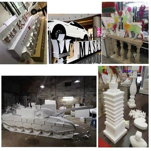 1325 1212 4*8英尺木质数控刳刨机5轴泡沫数控加工中心3D雕刻木工数控机床待售 - Product Image 4