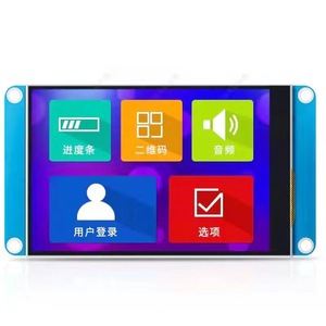 Cina Top 3 fornitore piccolo TFT Display pollici IPS modulo schermo LCD con interfaccia SPI MCU pannello LCD quadrato di alta qualità