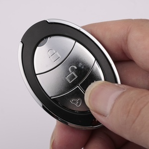 Mavi ışık ile 433MHz kablosuz araba uzaktan kumandalı anahtar araba Alarm kutusu haddeleme kodu plastik donanım RF uzaktan donanım içerir - Product Image 3