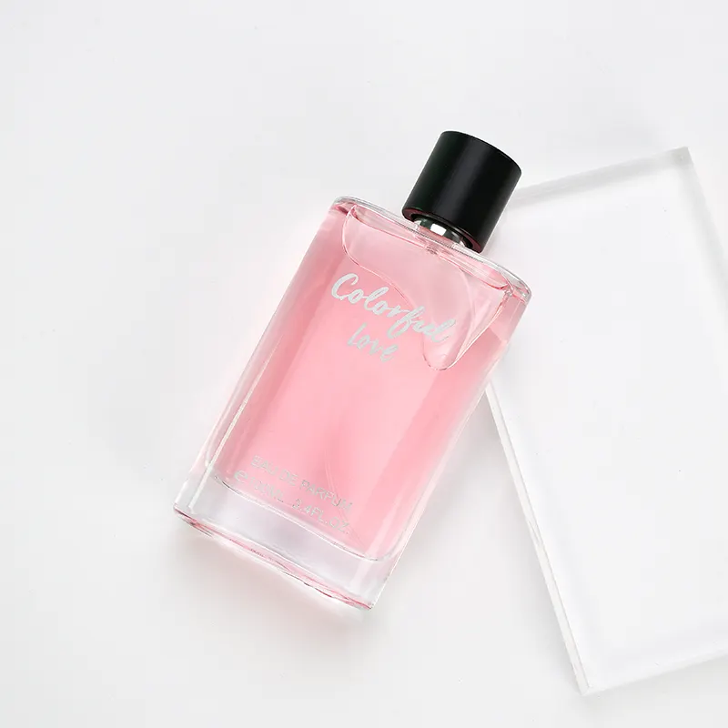 Perfume feminino original barato de longa duração, perfume de marca própria para mulheres, novo design de 100ml