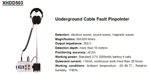 XZH <strong>TEST</strong> Factory Basic <strong>Pointer</strong> Cable Fault Pinpointing Detection Cable Fault Point Precise Positioning - Product Image 5