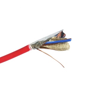 HOTION Câble coupe-feu direct d'usine 2h EN 50200 BS 6387 1.5mm Câble d'alarme incendie torsadé 2 résistant au feu en cuivre personnalisé - Product Image 3