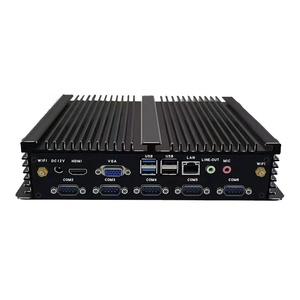 Industrial <strong>Computer</strong> XP Industrial <strong>Computer</strong> Host Fully Enclosed Embedded <strong>Multi</strong> Serial Port I3 I5 I7 Industrial Mini <strong>Computer</strong> - Product Image 1