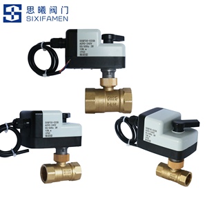 电动球阀可手动操作DN15-DN50两通阀，三通阀，两线控制，DC9V-30V AC90-240V - Product Image 4