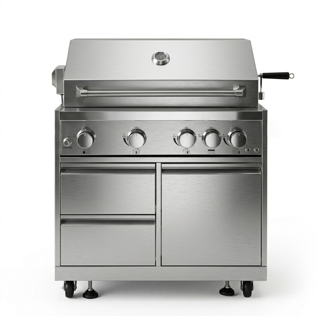 BBQ Main Stove Cabinet