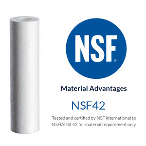 FACTORY pp Sediment <strong>Filter</strong> Melt Blown 10&quot; pp <strong>Filter</strong> Cartridge for Water Purifier Housing - Product Image 2