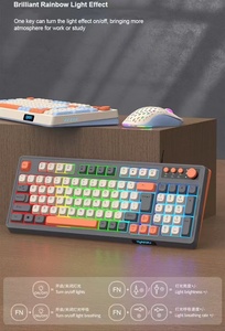 104key di alta qualità OEM ergonomia Business cablato tastiera per Computer e Mouse Combo all'ingrosso Mouse per ufficio e tastiera Combo - Product Image 5