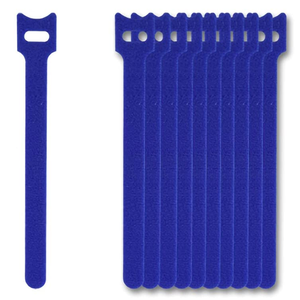 Custom Logo Print T-Shaped Reusable Cable <strong>Tie</strong> <strong>Elastic</strong> Nylon Self-Adhesive Hook &amp; <strong>Loop</strong> Tapes <strong>with</strong> Adjustable Hook &amp; <strong>Loop</strong> - Product Image 1
