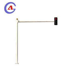 Özelleştirilmiş poligon açık sıcak daldırma galvanizli yüksek sonrası aydınlatma sokak lambası trafik sinyal ışığı kutup fener direği - Product Image 3