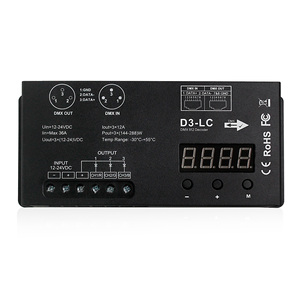 Neuer digitaler Hochstrom-3-Kanal-RGB-DMX512-Decoder dmx-LED-Controller für die Bühnen beleuchtung - Product Image 1