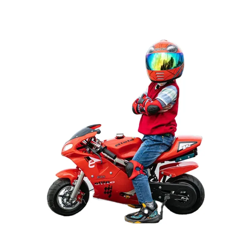 Новый бензиновый мини детский двигатель мотоциклетный карманный велосипед 49cc 50cc автоматический для продажи по выгодной цене