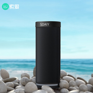 ลำโพง IPX6 E12กันน้ำ10W กำลังสูงพร้อมไมค์ระดับกลางแบบพกพาเสียงเบสทุ้มลึกสำหรับใช้งานกลางแจ้งและคอมพิวเตอร์ - Product Image 1