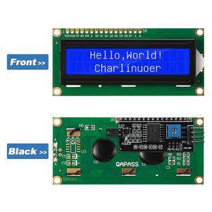 LCD1602 1602 <strong>LCD</strong> Module Blue / Yellow Green Screen 16x2 Character <strong>LCD</strong> Display PCF8574T PCF8574 IIC I2C Interface 5V - Product Image 4