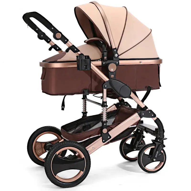 2023 Высококачественная Роскошная переносная коляска для новорожденных на продажу/Новейшая детская коляска 3 в 1 детская коляска с коляской для переноски