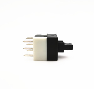 HCNHK marca 8.0 millimetri DPDT 6 pin push button switch 8*8 lock & non-lock conformi alla normativa Rohs - Product Image 3