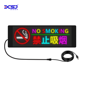 灵活滚动信息小发光二极管搁板显示应用便携式迷你发光二极管显示屏汽车出租车窗口户外发光二极管标志 - Product Image 5
