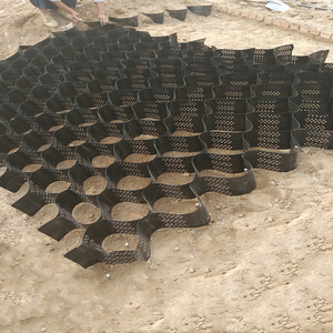 用于边坡挡土墙的3D土壤稳定GC蜂窝约束系统HDPE土工合成材料土工格室 - Product Image 1