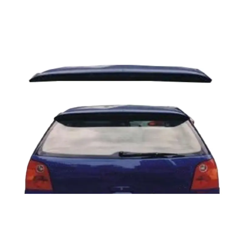 Car Parts Abs Material Trunk Spoilers Rear Spoiler Wing For Volkswagen Polo Hatchback 2006 2007 2008 2009