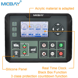 Mebay Electronic Auto Start monitoraggio remoto gruppo elettrogeno Controller DC92DR modulo pannello di controllo Genset DSE7320 - Product Image 6