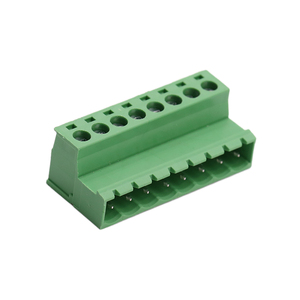 5.0mm 5.08mm Bloco De Terminais <strong>Push</strong> in Strip Green <strong>Terminal</strong> <strong>Block</strong> Connector Female Male PCB Mount Plug-in <strong>Terminal</strong> <strong>Blocks</strong> - Product Image 1