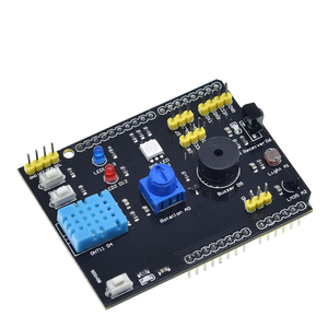 Scheda sensore TZT 9 in 1 scheda di espansione multifunzione DHT11 LM35 temperatura umidità per cicalino ricevitore IR LED Arduino UNO RGB