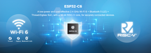 ESP32-C6 SOC IC esp32c6 chipset integrated <strong>circuits</strong> supporting wifi6 WiFi BLE 5.0 Zigbee <strong>module</strong> Thread for esp32 WiFi 6 <strong>modules</strong>