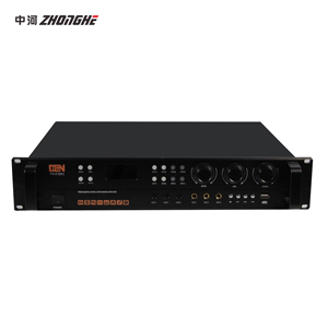 高品質パブリックアドレス16チャンネルモニターF-6004サウンドMP3プレーヤーセットモニターアンプ - Product Image 1