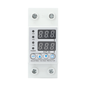AVP-80A Adjustable Single Phase <strong>Voltage</strong> Regulator Dual Digital Display SelfResetting OverUnder <strong>Voltage</strong> Switch - Product Image 4