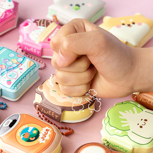 Cute Cartoon Portable Mini <strong>Notebook</strong> Decompress Relief Pinch Sticky <strong>Notes</strong> Students Portable Preparation Sticky <strong>Notes</strong> <strong>with</strong> Chain - Product Image 4