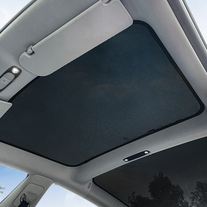 Großhandel Hochwertige Auto Sonnenblende Sonnenschutz Faltbare Auto Sonnenschutz Front Windschutz scheibe Sonnenschutz Für Tesla Modell 3
