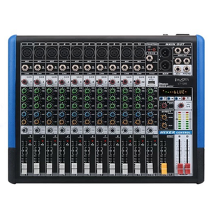8 kanal 12 kanal ses mikseri profesyonel dijital konsol USB İşlemci mikser - Product Image 2