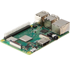 Raspberry Pi 3 Modelo B, modelo B +, RPI 3 B plus con 1GB 1,4 GHz Cortex-A53 soporte WiFi y BT