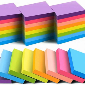 Venta al por mayor, logotipo personalizado, uso de oficina transparente, marcador adhesivo fuerte, Cubo de papel transparente, papelería, notas adhesivas, Bloc de notas, Bloc de notas - Product Image 2