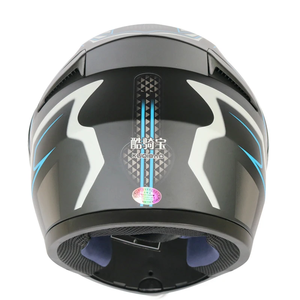 Casco de motocicleta abatible hacia arriba de doble lente de cara completa con sistema de intercomunicación BT integrado - Product Image 5