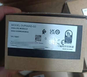 Controlador de módulo DVP PLC Delt, módulo de entrada analógica DVP04AD DVP04ADS, stock de módulo PLC - Product Image 5