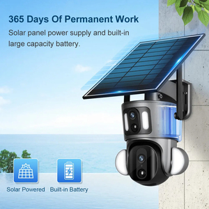UBOX 4MP/8MP Solar-Überwachungs kamerasystem 10x optischer Zoom HD Wireless Dual Lens Auto Tracking Home Security IP-Netzwerk kamera - Product Image 3