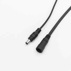 สายไฟ DC ตัวผู้เป็นตัวเมีย DC 12V พร้อมพิน1P แรงดันไฟฟ้าที่ได้รับการจัดอันดับ5A - Product Image 1