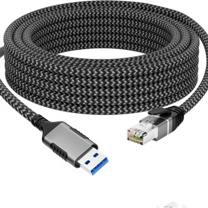 USB RJ45 Gigabit Docking Station Adapter 100 M Wired <strong>Network</strong> Card External Port Converter for <strong>Computer</strong> Ethernet WiFi Interface - Product Image 1
