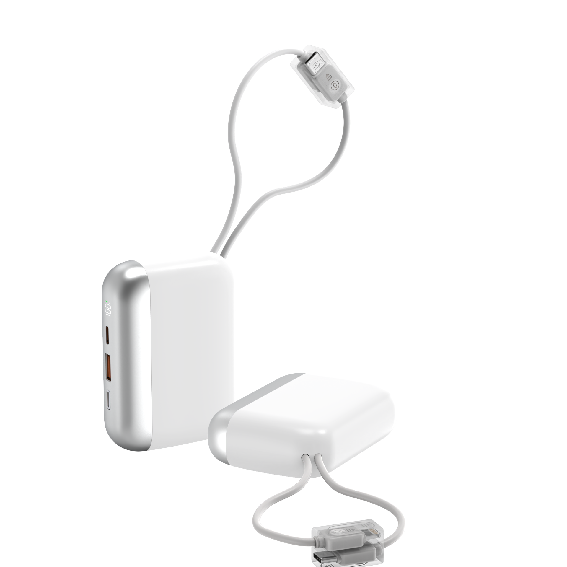 Blanco/Plata