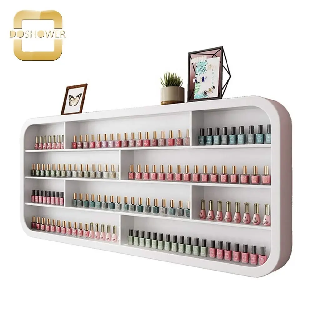 Personalizzegelish unhas uv gel com esmalte de unha, uv para exibição de salão de beleza, rack de parede