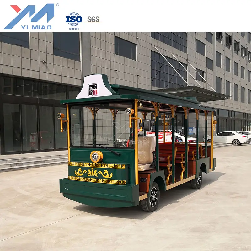 2023 эксклюзивный Электрический 16-местный микроавтобус mahindra с открытым достопримером, цена