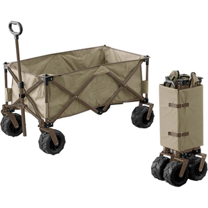 Petits chariots de plage pliables portables légers Poussette <span class=keywords><strong>Wagon</strong></span> pliant pliable
