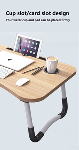 Widely Used Superior Quality Foldable Laptop <strong>Notebook</strong> <strong>Computer</strong> <strong>Table</strong> Furniture Home Office Portable Study <strong>Table</strong> - Product Image 3