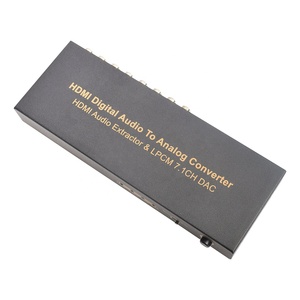 HDMI 转 HDMI 光纤数字模拟音频提取器 7.1ch 转换器 LPCM 音频 DAC HDMI 7.1 声道音频转换器 - Product Image 1