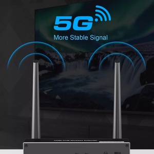 Justlnk 4k无线HDMI KVM扩展器200m 5G wifi扩展器HDMI USB KVM扩展器音频视频发射器和接收器发射器 - Product Image 3